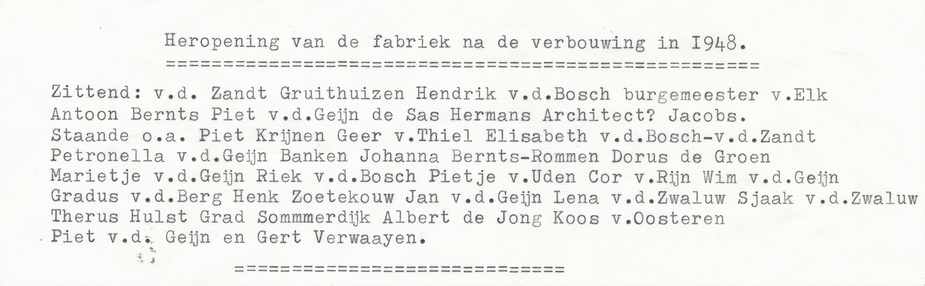 Boterfabriek personeel