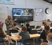 Bezoek op basisschool de Octopus